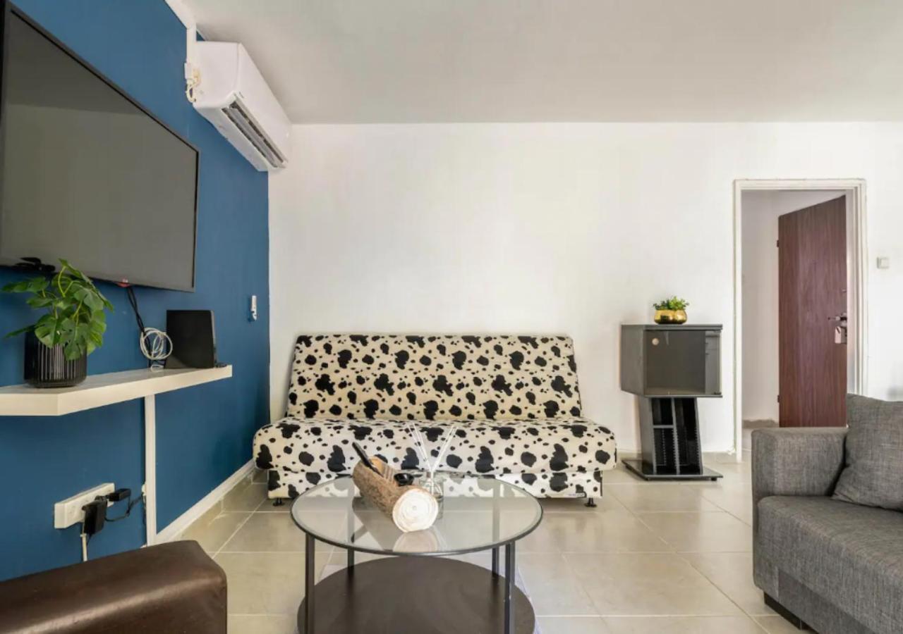 Central 1Br Oasis, Fast Fiber Wifi, Free Parking, Free Netflix With Shelter Χάιφα Εξωτερικό φωτογραφία